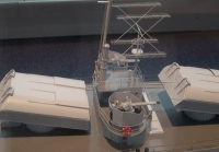 custom made model of Military vessel